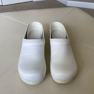 Dansko White Clog Size 42